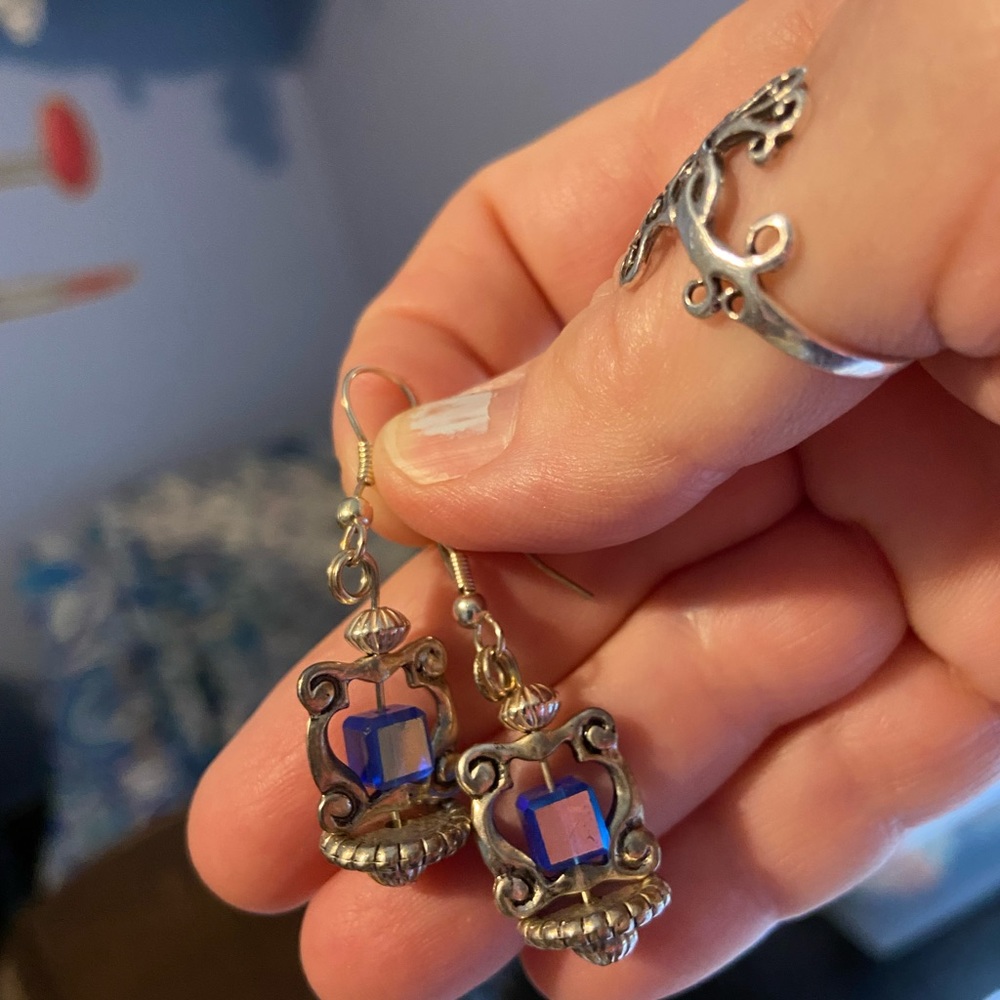 Assorted hand crafted earrings